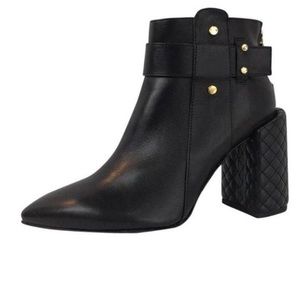 BCBGMaxazria Jarod quilted moto boots